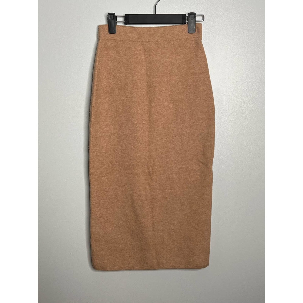 Babaton Tan Midi Skirt - Picture 3 of 10